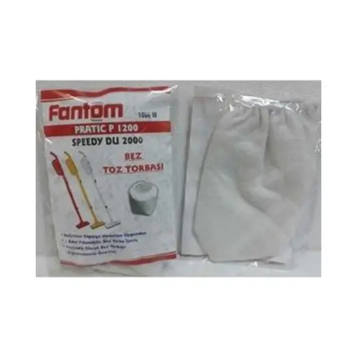 Fantom Pratik Süpürge 20 Adet Toz Torbası Pratik P 1200 Model Aksesuarı ile Temizlik Kolaylığı