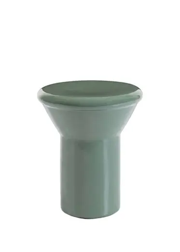 Tama Lemongrass Yeşil Seramik Bahçe Yan Sehpa