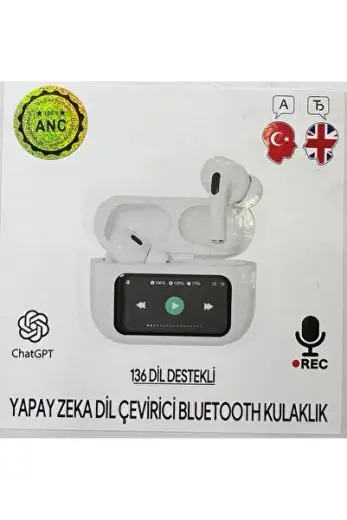 YAPAY ZEKA DIL ÇEVIRICIBLUETOOTH KULAKLIK