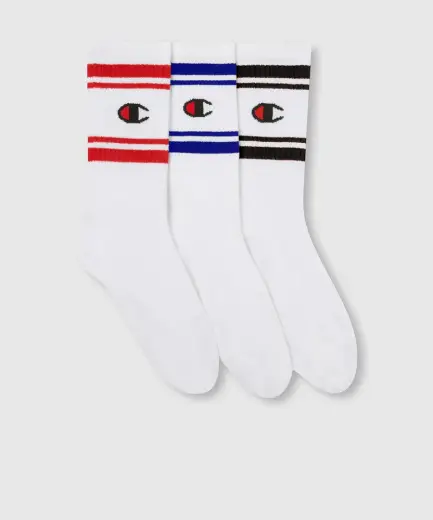 Champion Seasonal Crew Socks 3lü Paket