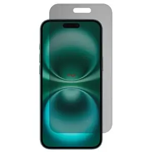 Engo iPhone 16 Plus Hayalet Ekran Koruyucu Anti-Spy Koruma