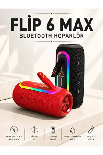 FLİP 6 MAX BLUETOOTH HOPARLÖR İthalat