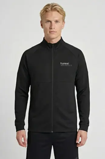 INTER FERMUARLI SWEATSHIRT Siyah Erkek Fermuarlı Sweatshirt