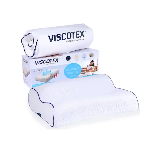 Viscotex Yüksek Ortopedik Boyun Destekli Yastık 55 x 40 x 13 / 11 CM