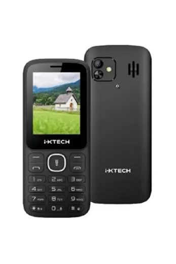 Ixtech IX-023 Çift Sim Kartlı Kameralı Siyah Tuşlu Cep Telefonu