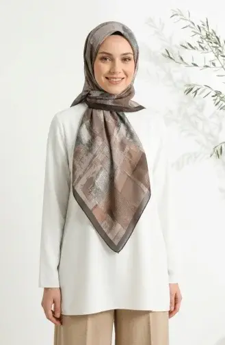 Dubai Soft Eşarp 70383-10 Acı Kahve