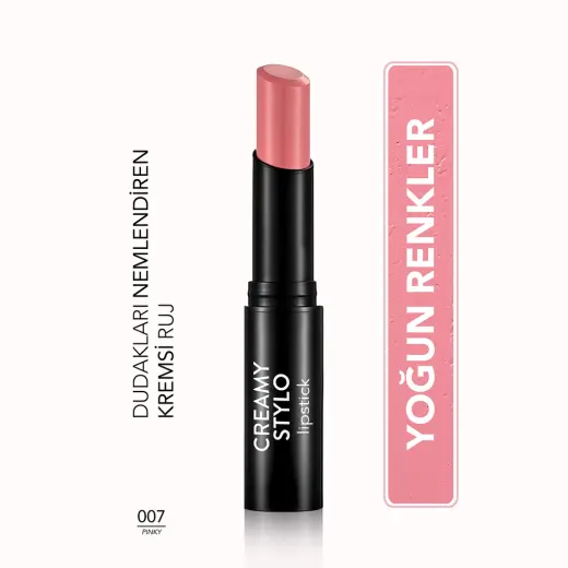 Flormar Creamy Stylo Nemlendirici Etkili Ruj 007 Pinky