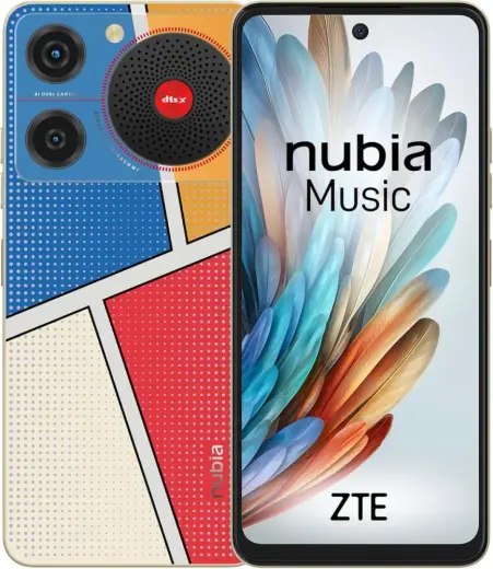 Nubia ZTE Music 4+4 GB Ram 128 GB Popart NFC