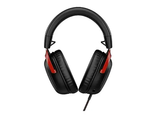 HYPERX Cloud III S Kablosuz Kulak Üstü Oyuncu Kulaklığı Siyah-Kırmızı