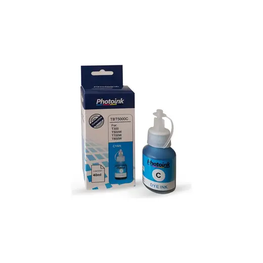 Photoink Brother Bt 5000C Uyumlu 40 ml Mavi Photoınk Plus Mürekkep T220/T420W/T520W/T720W/T820W/T920W