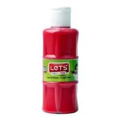 Lets Parmak Boya 100 Ml Kırmızı L5654