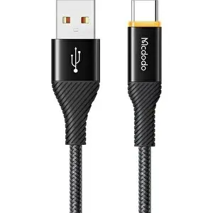 Mcdodo CA-2380 Type-C 100W 5A Power Off Hızlı Data Şarj Kablo 1.2 M Siyah
