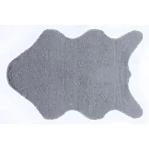 Vivense Tavşan Post Kesi̇m Modern Maki̇ne Halisi, Gri̇, 120x180
