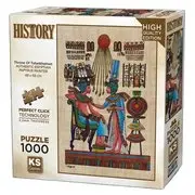 Ks Games Papirus Throne of Tutankhamun Puzzle 1000 Parça 20743