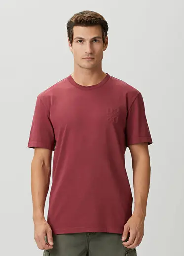 Bordo Logolu T-shirt