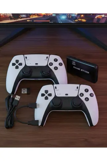 Retro Atari ve Konsol Oyunları Destekli 4K Game Stick - Lisinya