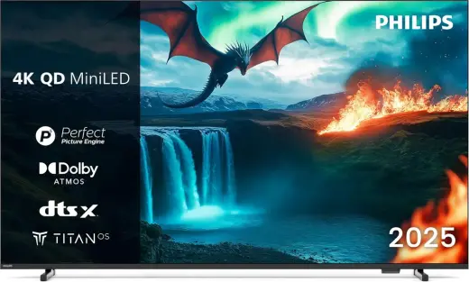 Philips 55MLED810/12 4K QD MiniLED 139 cm 55" Smart TV Dolby Vision Dolby Atmos Titan OS