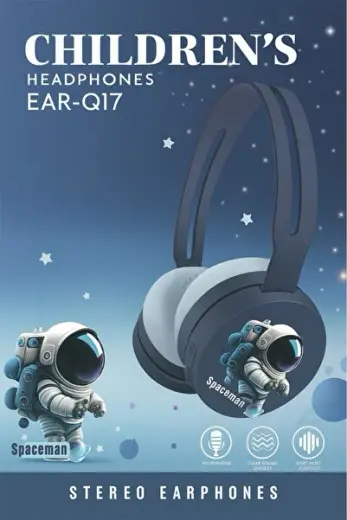 En İyi Bluetooth Çocuk Kulaklığı Spaceman – 400 mAh, Net Ses, Uzun Pil Ömrüyle