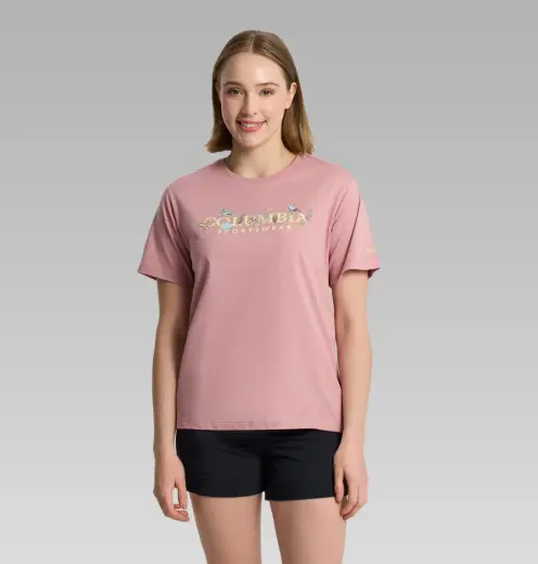 CSC Outback Crittters 2 Kadın Kısa Kollu T-Shirt