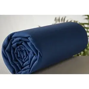 Vivense Maki̇ Home Battal Boy Lasti̇kli̇ Çarşaf Ve Yastik Kilifi Seti̇, Laci̇vert, 200x200, 50x70