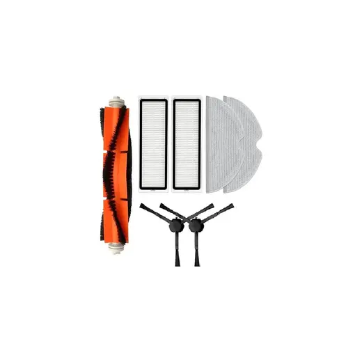 Mi Vacuum Mop 2 C,1c 2 In 1-Mop Pro 2+3d (Dikkat: Kameralı-Plus GLOBAL)-(STYTJ01ZHM-STYTJ02ZHM-STYTJ03ZHM) Uyumlu Robot Supürge Hepa Filtre,fırça,mop Paspas 7'li Set