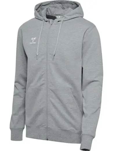 GO 2.0 FERMUARLI HOODİE Gri Erkek Fermuarlı Hoodie