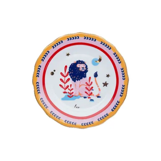 Baci Milano Zodiac Vibe Pasta Tabağı Aslan Burcu 16 cm