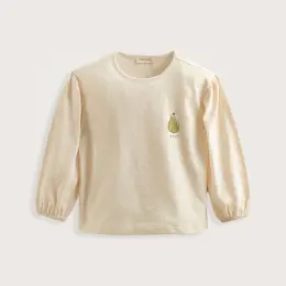 Pear Uzun Kollu Tshirt Ekru 1