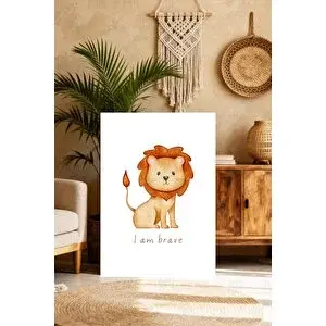 Mgi Design Premium Kalite Çocuk Odası Tablosu Çağdaş Kanvas Tablo Yatak Odası Tablosu | Modern Duvar Dekoru | Salon, Yatak Odası Ve Ofis İçin | Sanatsal Ev Dekorasyonu 50x70 cm