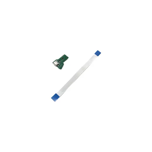 Feza Ps4 Dualshock 4 JDS-055 Yedek Parça USB Soketi ve 12 Pin Şerit Kablo Özellikli
