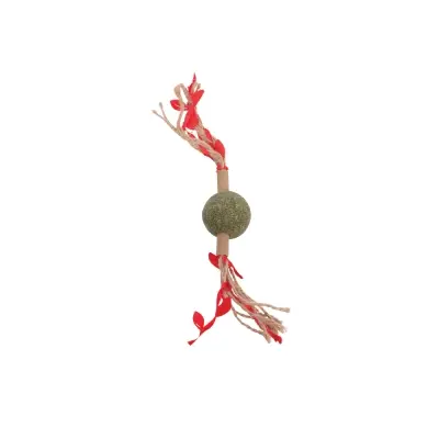 M-Pets Catnipli Top Kedi Oyuncağı 18cm (Kırmızı)