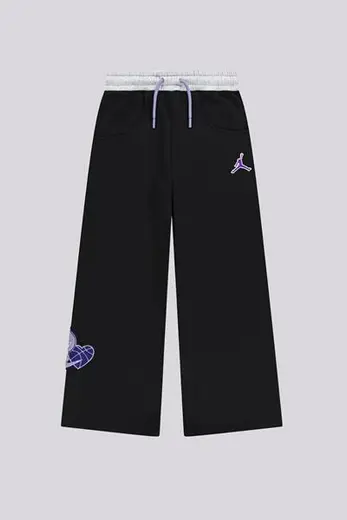Air Jordan Kız Çocuk Siyah Eşofman Altı