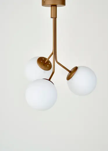 Nuevo 3'lü Sarkıt Avize Eskitme (40x70 cm)