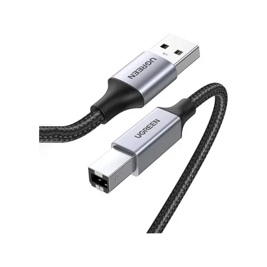 Ugreen Usb-A To Usb-B 2.0 Örgülü Yazıcı Kablosu 1.5 Metre