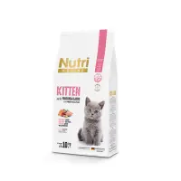 Nutri Feline Glutensiz Somonlu Düşük Tahıllı Yavru Kedi Maması 10kg