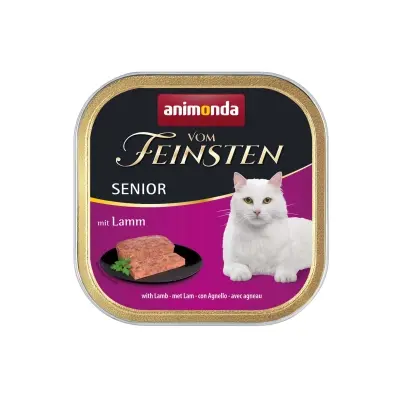 Animonda Vom Feinsten Kuzu Etli Yaşlı Kedi Konservesi 100gr
