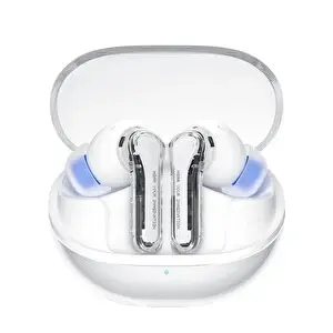 SoundPEATS Clear ENC TWS Bluetooth 5.3 Kulak içi Kablosuz Kulaklık Beyaz