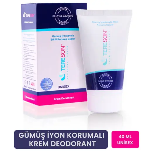 Tereson Unisex Gümüş İyonlu Krem Deodorant 40 ml