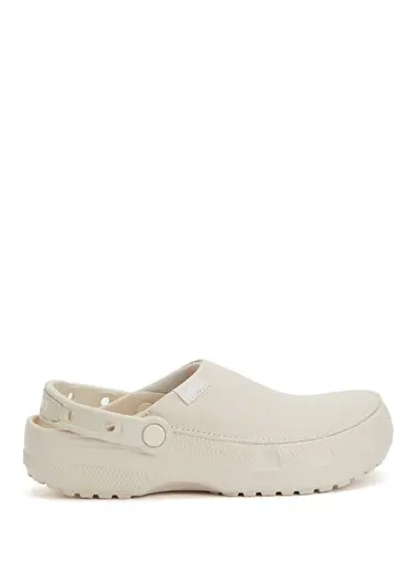 Classic Crafted Clog Bej Kadın Terlik
