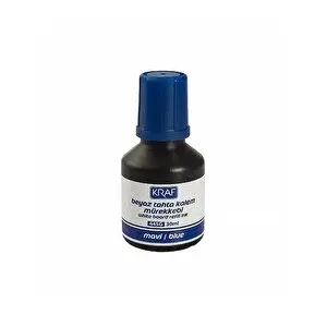 Kraf Beyaz Tahta Kalemi Mürekkebi Mavi 30ml