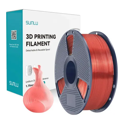 Sunlu Şeffaf Çilek Reçeli Pla Filament - 1.75MM - 1 kg