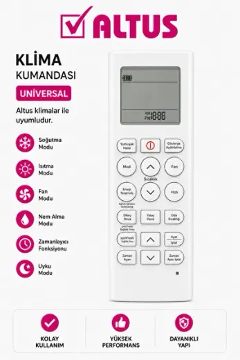 Inverter Klima Kumandası