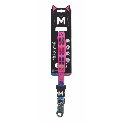 M-Pets Urban Style Lava Köpekler İçin Şok Emici Gezdirme Kayışı 120cm [M]