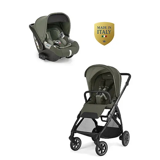 Inglesina Electa Plus Bebek Arabası Darwin Infant Ana Kucağı Hediyeli - Loft Green