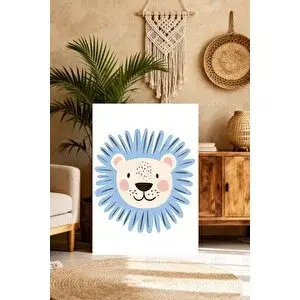 Mgi Design Zarif Sevimli Bebek Resmi Vintage Etkili Kanvas Tablo Lüks Duvar Sanatı | Modern Duvar Dekoru | Salon, Yatak Odası Ve Ofis İçin | Sanatsal Ev Dekorasyonu 50x70 cm