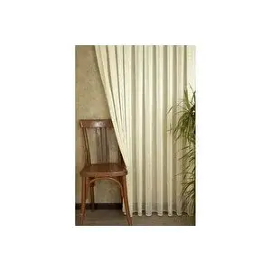 Vivense Etami̇n Şantuklu Tül Şampanya 1-2 Seyrek Pi̇le 250x260