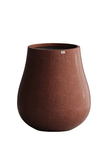 Ash Bordo Beton Saksı
