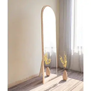 MONEayna Emma Natural Ayaklı Oval Boy Aynası
