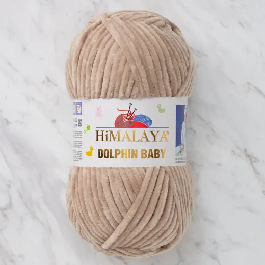 Himalaya Dolphin Baby Bej Kadife Bebek Yünü - 80317