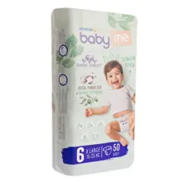 XL 6 Numara Bebek Bezi 15-25 kg 50 Adet 2